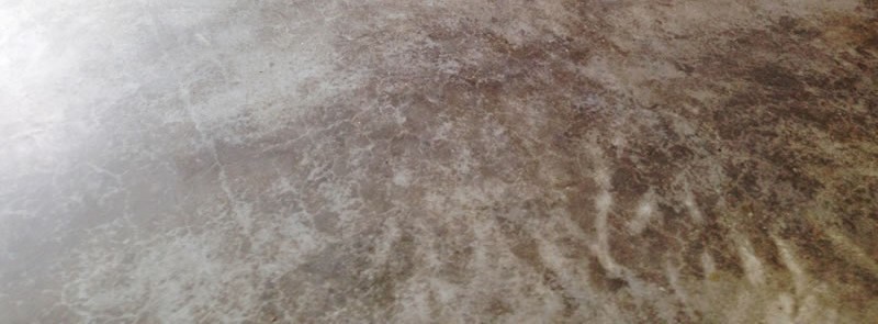 burnished concrete floor
